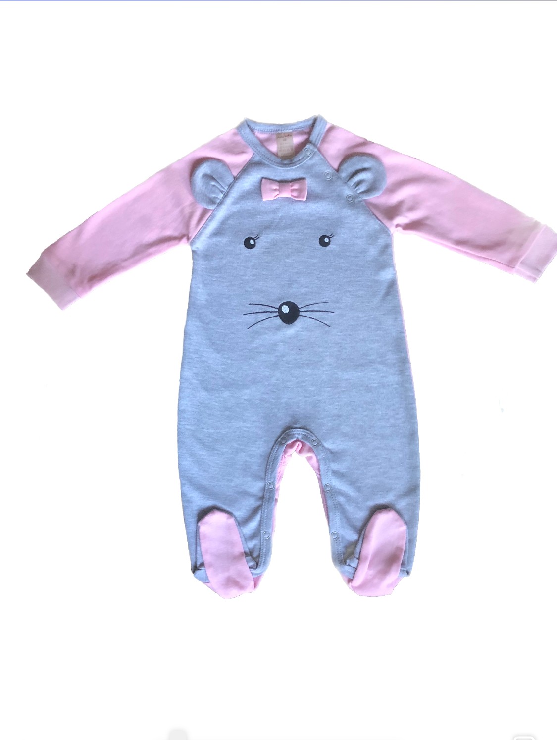 

Человечек Baby Boom с ушками для девочки р 68