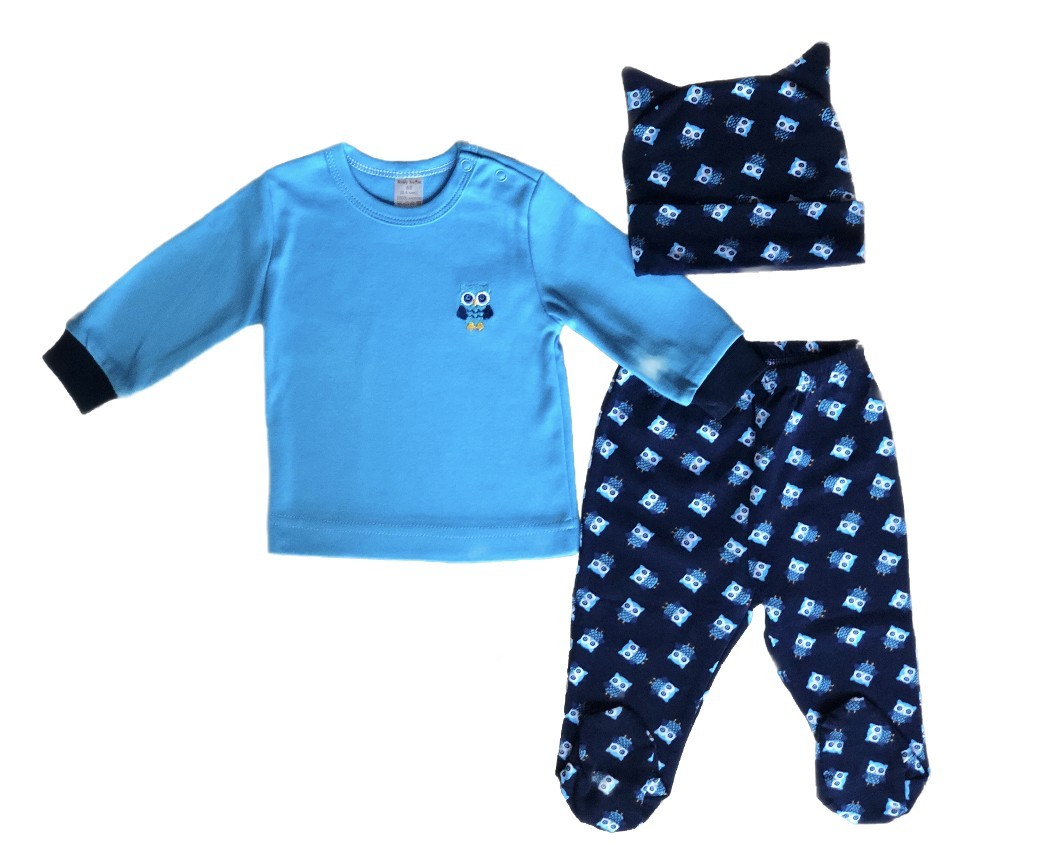

Костюм Baby Boom Совенок ( джемпер + ползунки / штаны + шапочка) р. 68