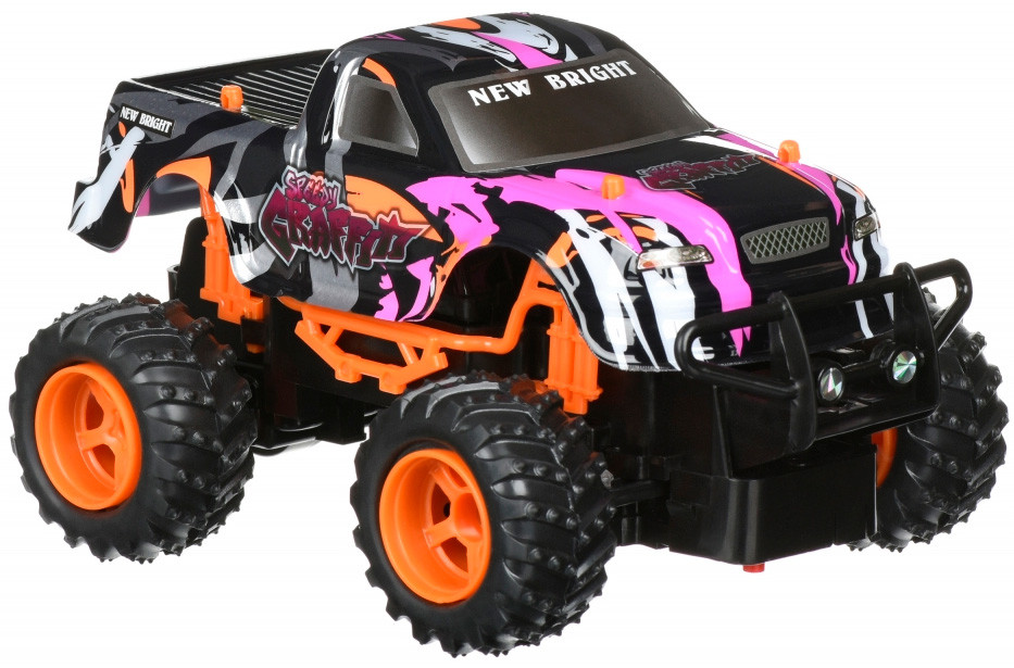 

Радиоуправляемая игрушка NEW BRIGHT GRAFFITI TRUCK Violet 1:24 (2408F-2)