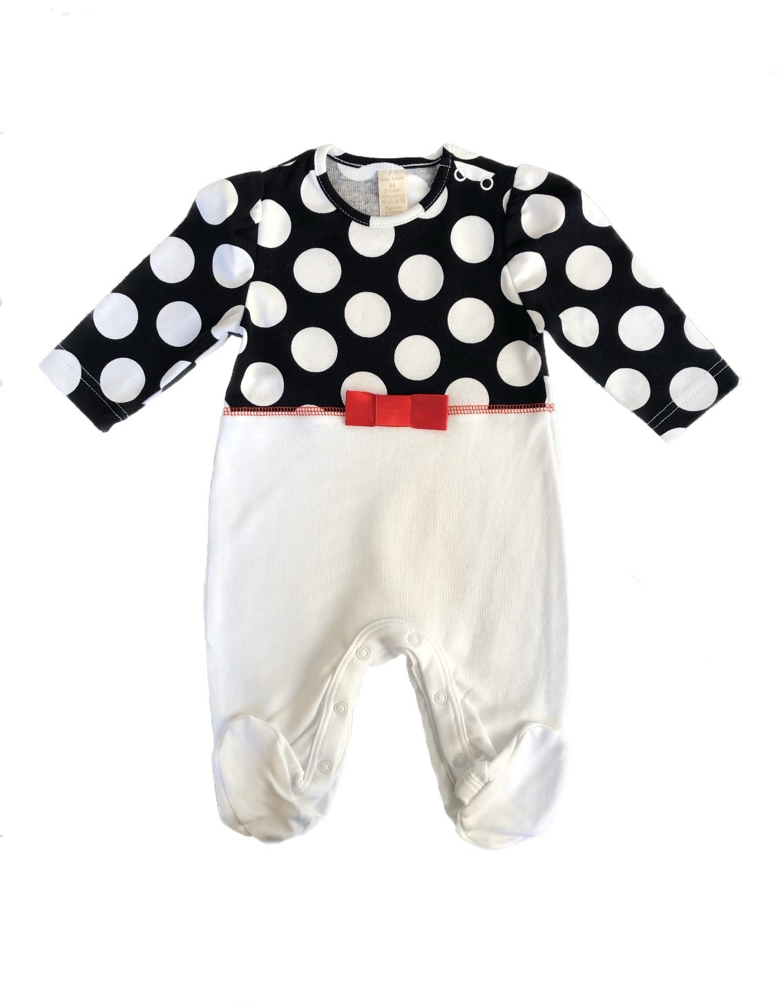 

Человечек Baby Boom Горох р 62