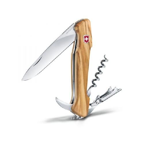 

Нож складной, мультитул Victorinox Wine Master (130мм, 6 функций), дерево олива 0.9701.64