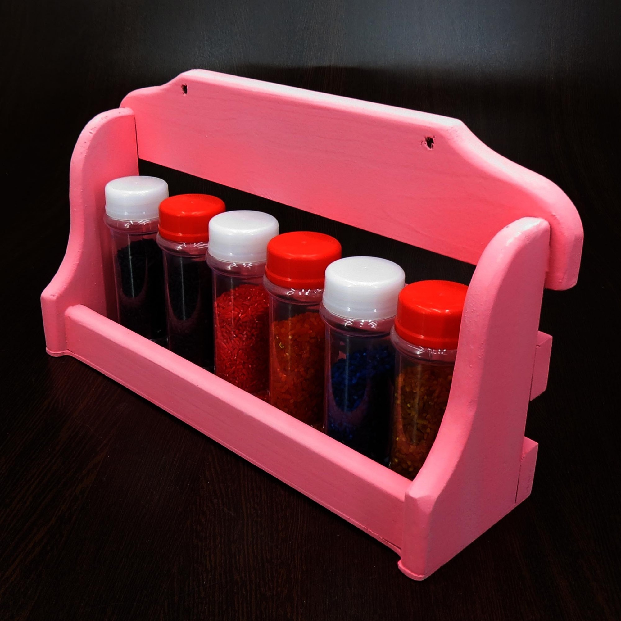 

Органайзер для хранения специй из натурального дерева MIZ Ткемали 6 барби с баночками для специй 19х33х9,5 см (MIZ-СПЦ-100750)