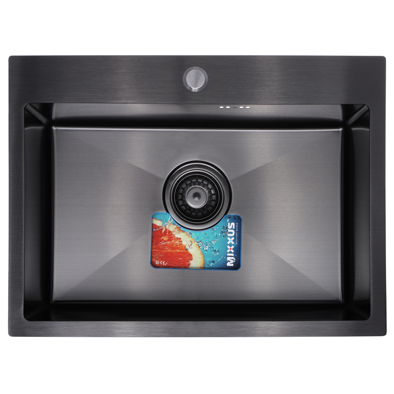 

Мойка MIXXUS MX5843-200x1.0-PVD (MX0576), черная (SR202864)