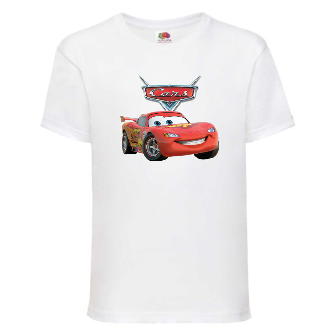 

Футболка детская ТАЧКИ 0010 (CARS) белая (CAR wh 0010) 128 см