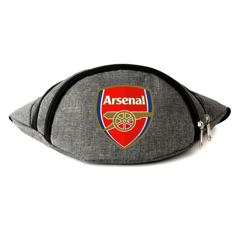 

Сумка Бананка на пояс Футбольный клуб Арсенал (Arsenal-01) Cappuccino Toys серая