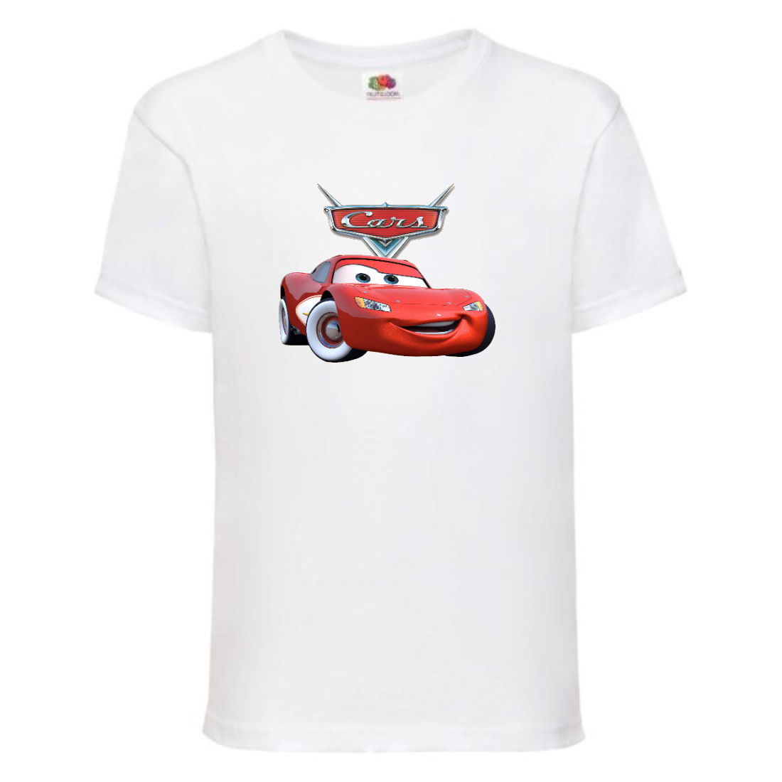 

Футболка детская ТАЧКИ 009 (CARS) белая (CAR wh 009) 104 см