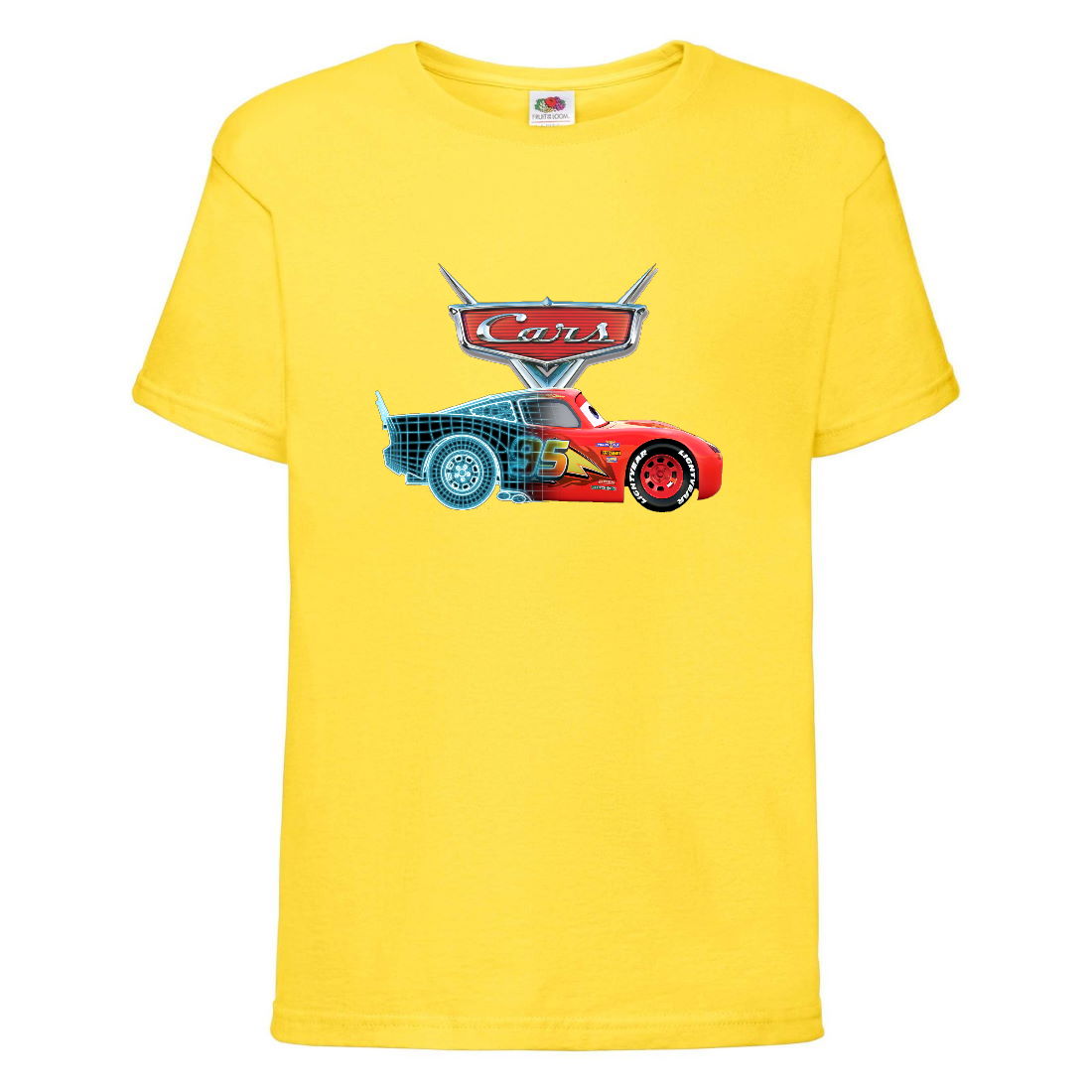 

Футболка детская ТАЧКИ 006 (CARS) желтая (CAR yel 006) 128 см
