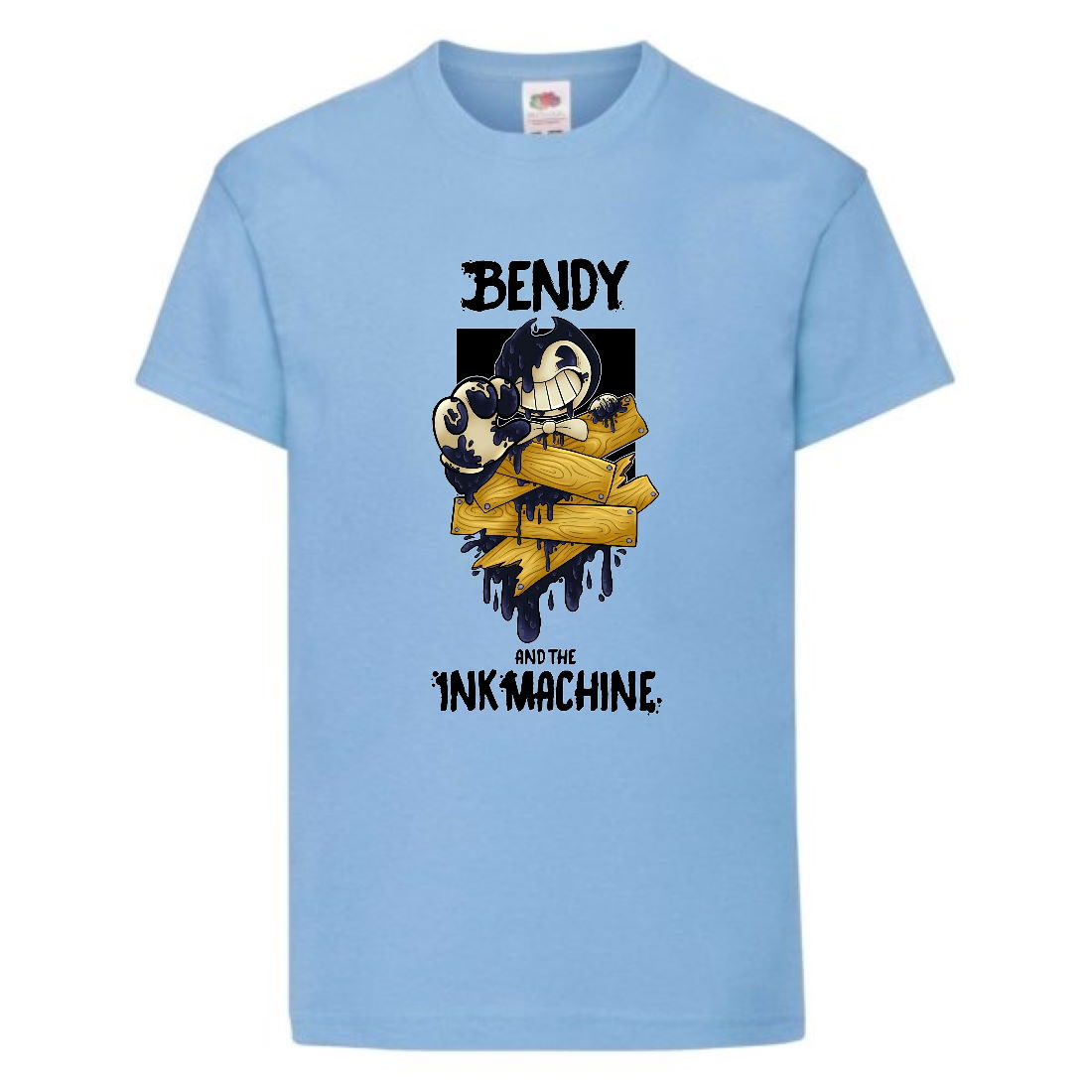

Футболка детская Бенди 004 (Bendy) голубая (BND lbl 004) 140 см