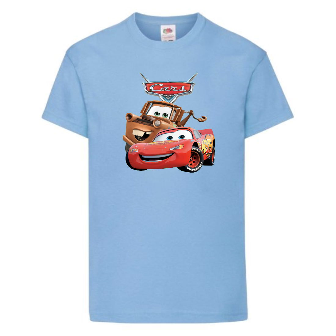 

Футболка детская ТАЧКИ 0012 (CARS) голубая (CAR lbl 0012) 104 см