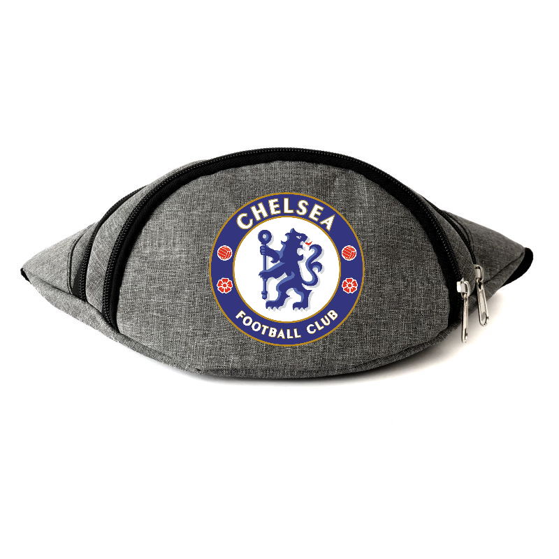 

Сумка Бананка на пояс Футбольный клуб Челси (Chelsea-04) Cappuccino Toys серая