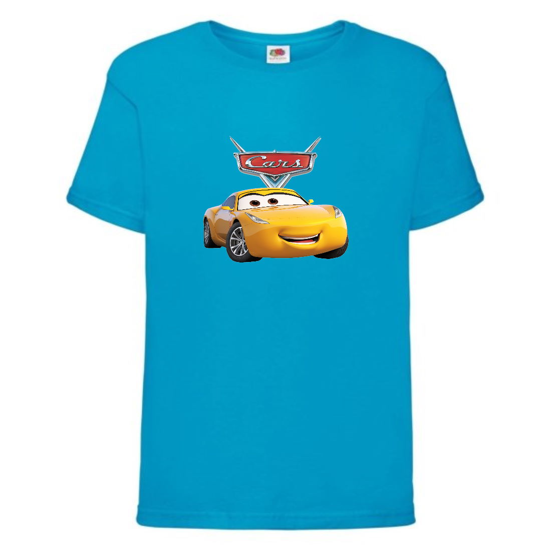 

Футболка детская ТАЧКИ 004 (CARS) синяя (CAR blu 004) 128 см