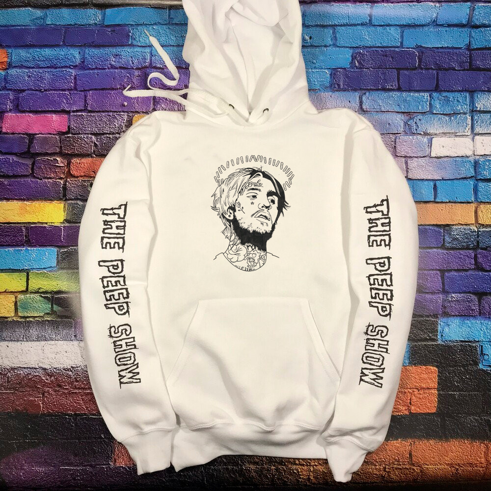 

Толстовка белая LOYS Lil peep Art 17, Толстовка белая LOYS Lil peep Art 17 S