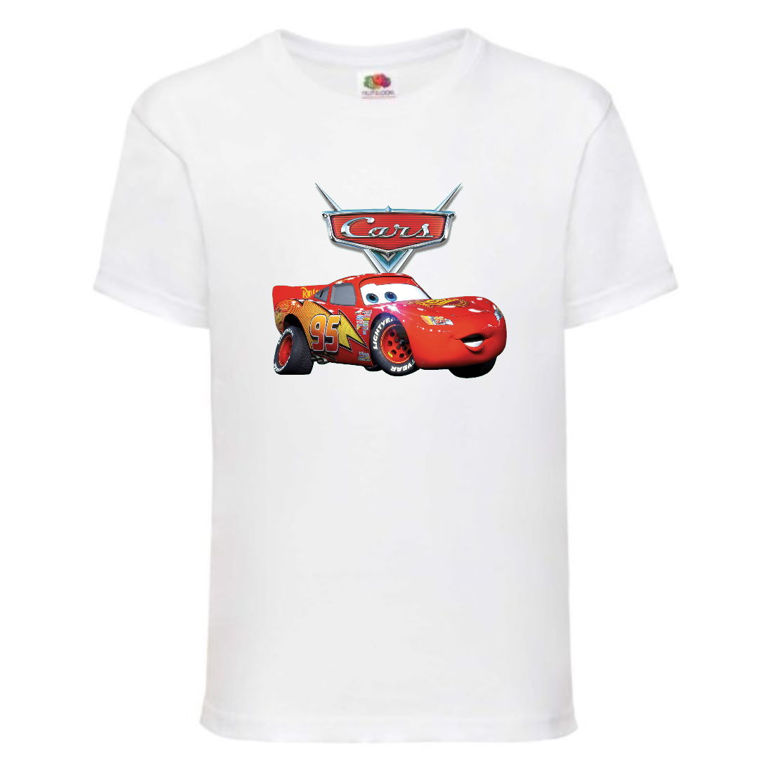 

Футболка детская ТАЧКИ 008 (CARS) белая (CAR wh 008) 98 см