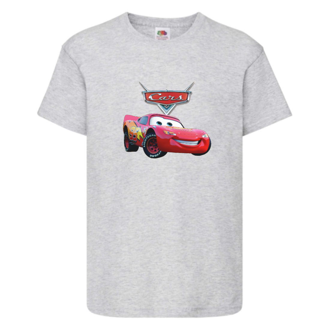 

Футболка детская ТАЧКИ 001 (CARS) серая (CAR gry 001) 104 см