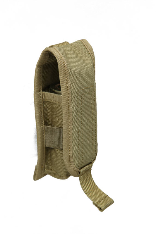 

Подсумок гранатный 40мм молле Pantac Malice EV Single 40mm Grenade Pouch PH-C420, Cordura Coyote Brown