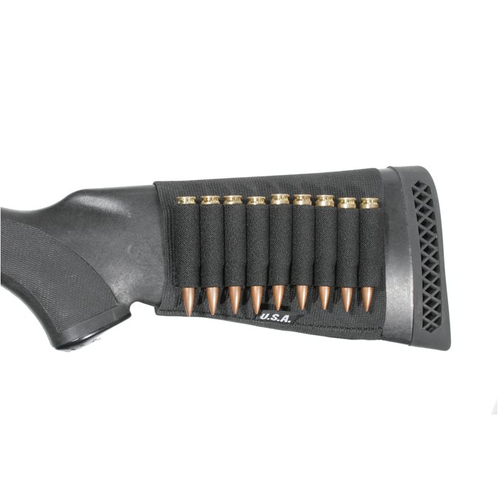 

Наприкладный патронташ Blackhawk BUTTSTOCK SHELL HOLDER (OPEN) 74SH00 Чорний