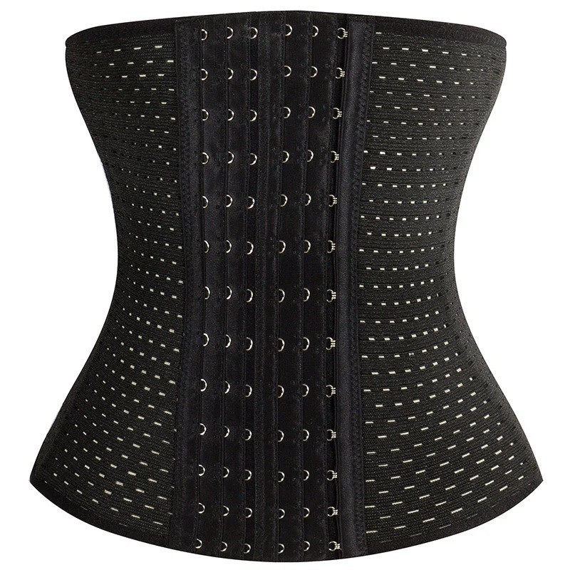 

Корсет для похудения с ребрами жесткости XL (82-88cm) черный