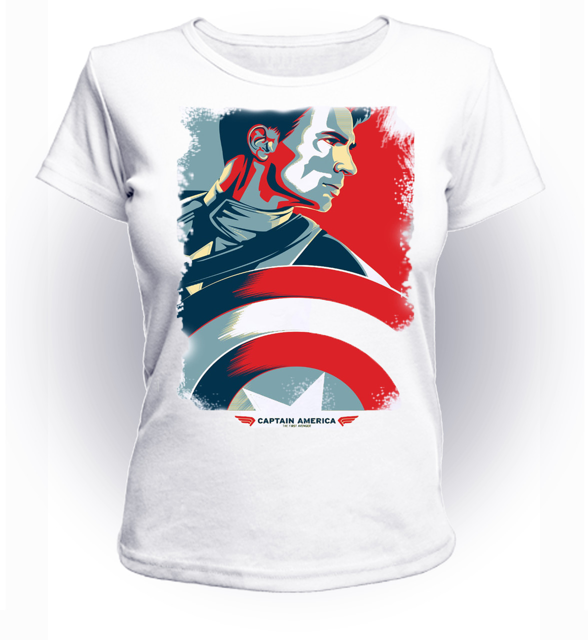 

Футболка GeekLand Капитан Америка Captain America retro CA.01.022 (FU21CA.01.022/girl-164)