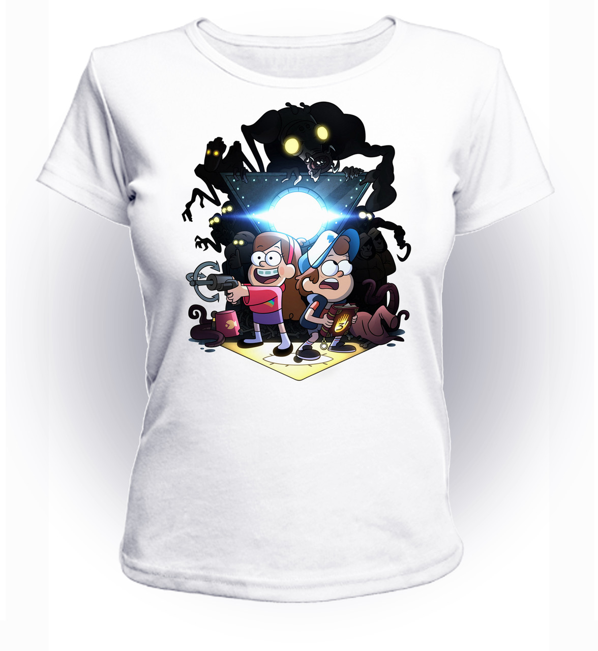 

Футболка GeekLand Гравити Фолз Gravity Falls Диппер и Мэйбл GF.01.044 (FU21GF.01.044/girl-176)