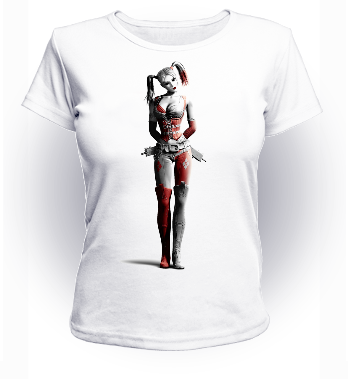 

Футболка GeekLand Отряд Самоубийц Suicide Squad Harley Quinn Batman SS.01.002 (FU21SS.01.002/girl-146)