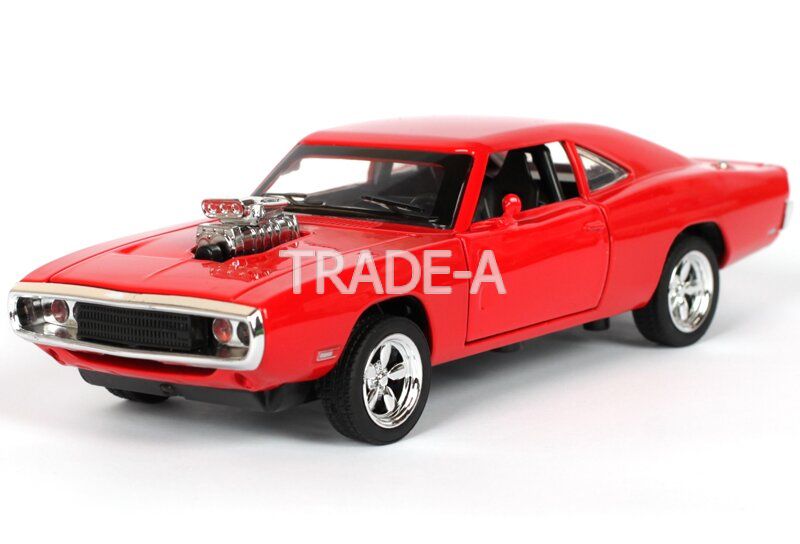 

Машинка Автопром 32011R Dodge Charger RT 1970 1:32 красный