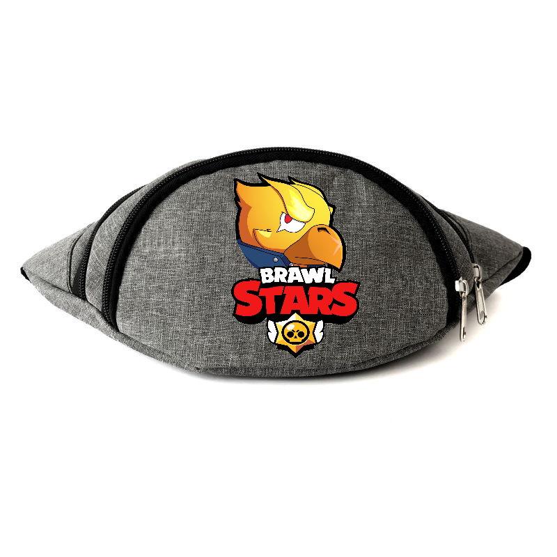 

Сумка Бананка на пояс Бравл Старс Brawl Stars Золотой Ворон (BS-Voron)