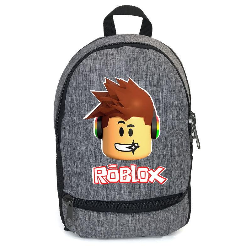 

Рюкзак повседневный городской прогулочный Роблокс Roblox-002 серый
