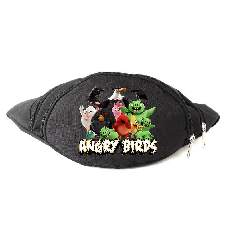 

Сумка Бананка Энгри Бердс на пояс Angry Birds Heroes черная
