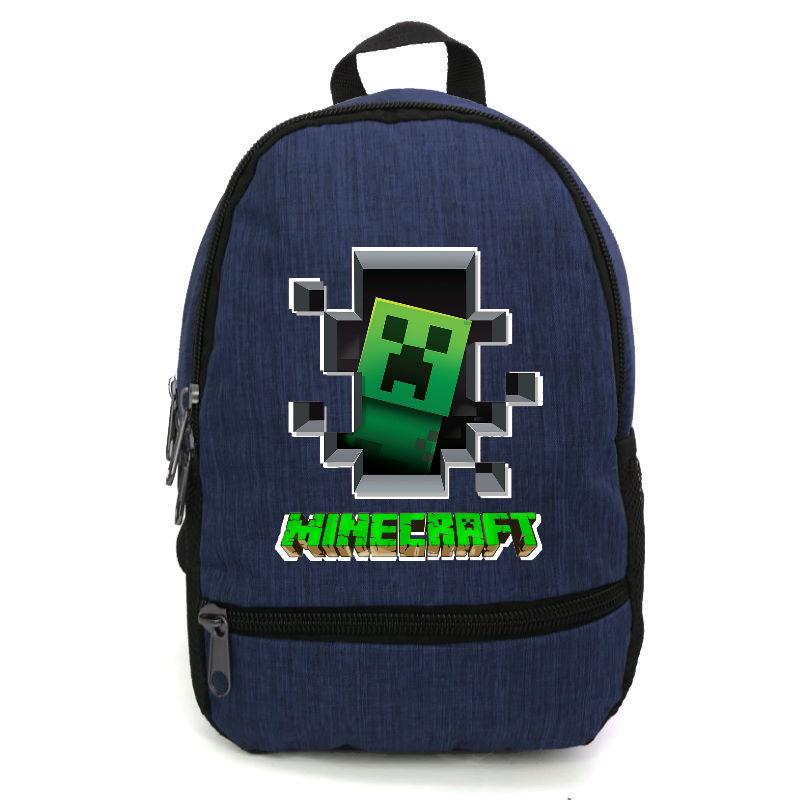 

Рюкзак повседневный городской прогулочный Майнкрафт Minecraft-001 синий