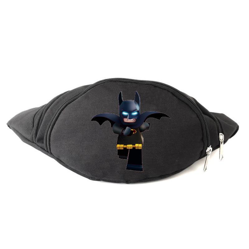 

Сумка Бананка на пояс Лего Бетмен (LEGO-Batman-08) черная
