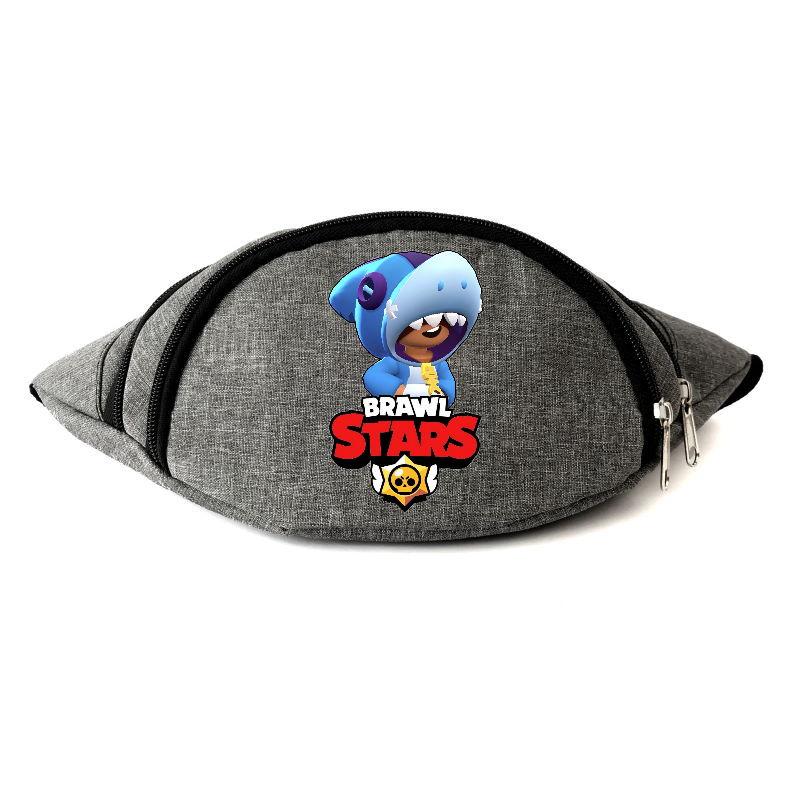 

Сумка Бананка на пояс Бравл Старс Brawl Stars Леон Акула(BS-3Shark)