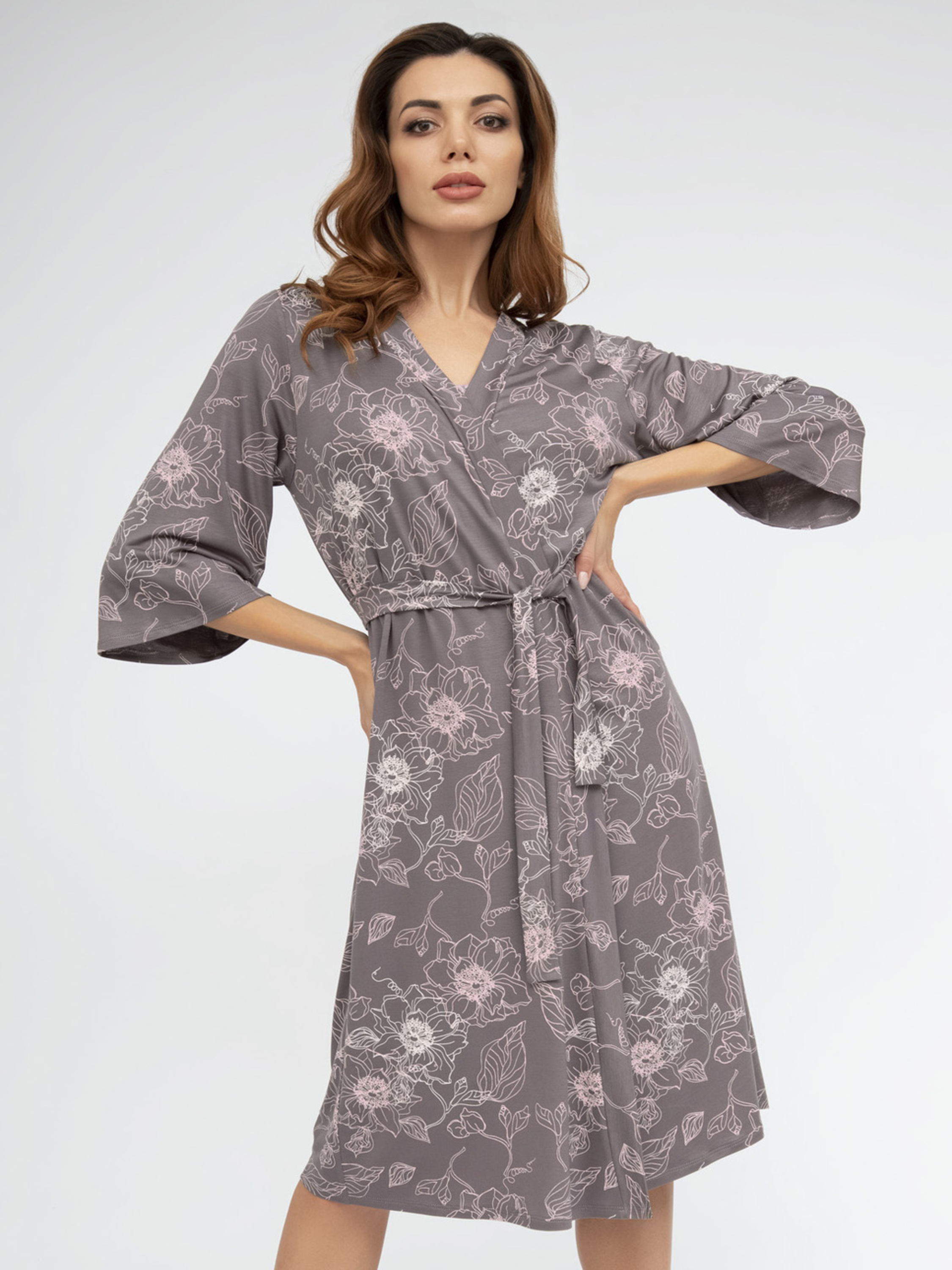 

Халат Roksana 1223 XXL Коричневый