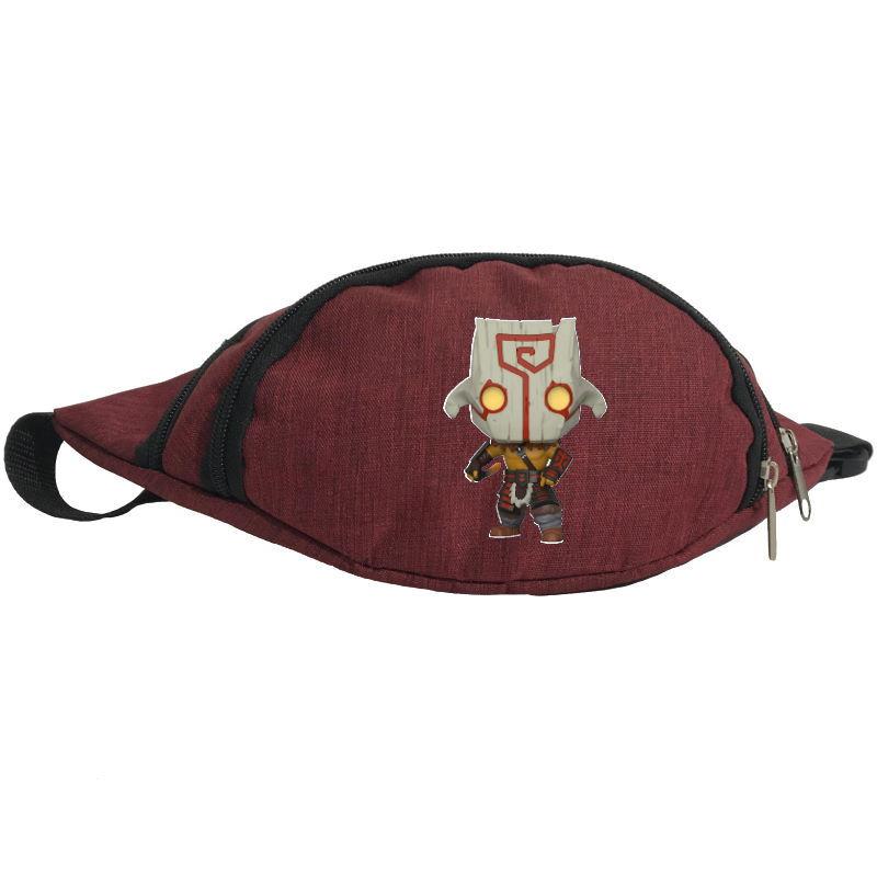 

Сумка Бананка Дота 2 001 DOTA 2 на пояс DOT 001 drd бордовый