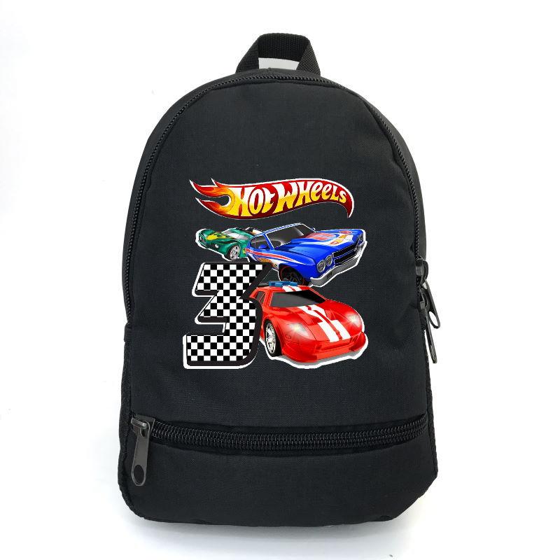

Рюкзак повседневный городской прогулочный Хот Вилс Hot Wheels - 001 черный