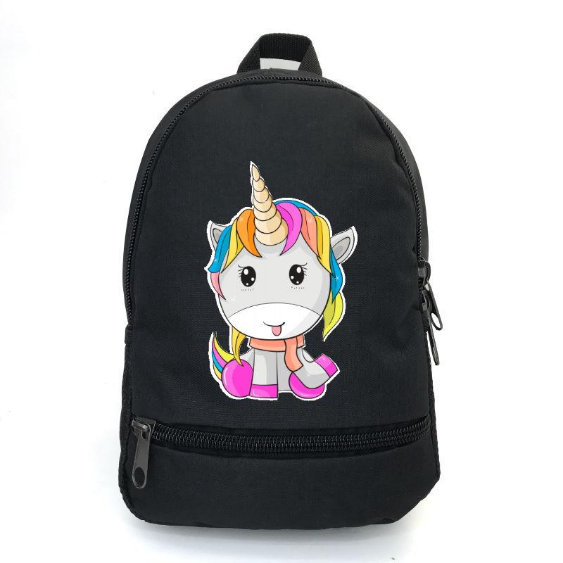 

Рюкзак повседневный городской прогулочный детский Единорог 0033 ( Unicorn ) EDN-0033 black черный