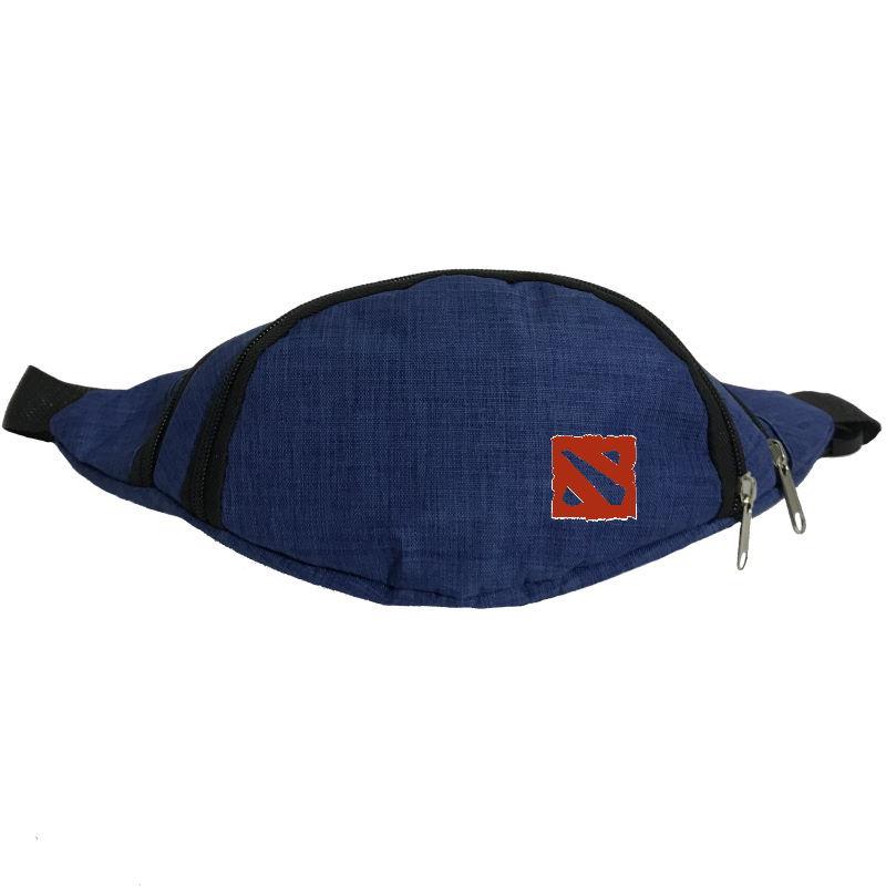 

Сумка Бананка Дота 2 003 DOTA 2 на пояс DOT 003 blue синий