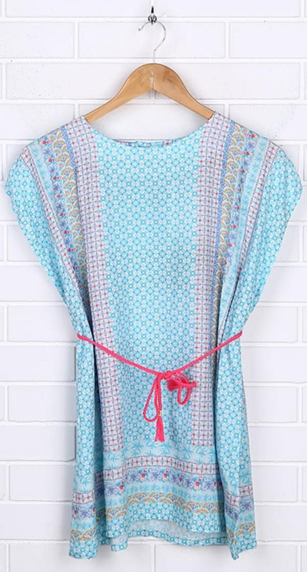 

Платье H&M hmk05300006 134 см Бирюзовое