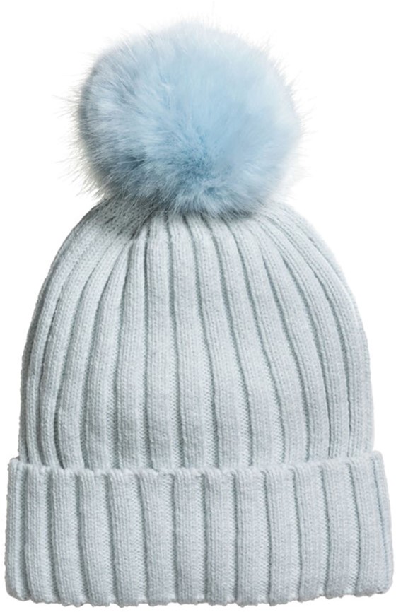 

Демисезонная шапка H&M 1hm052200206 44-47 см Голубая