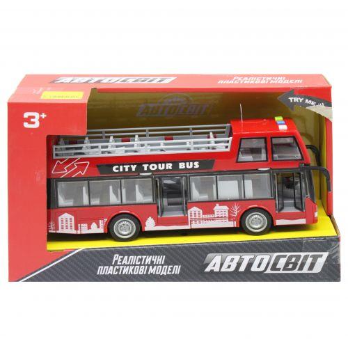 

Автобус "Автосвіт", красный AS-2627