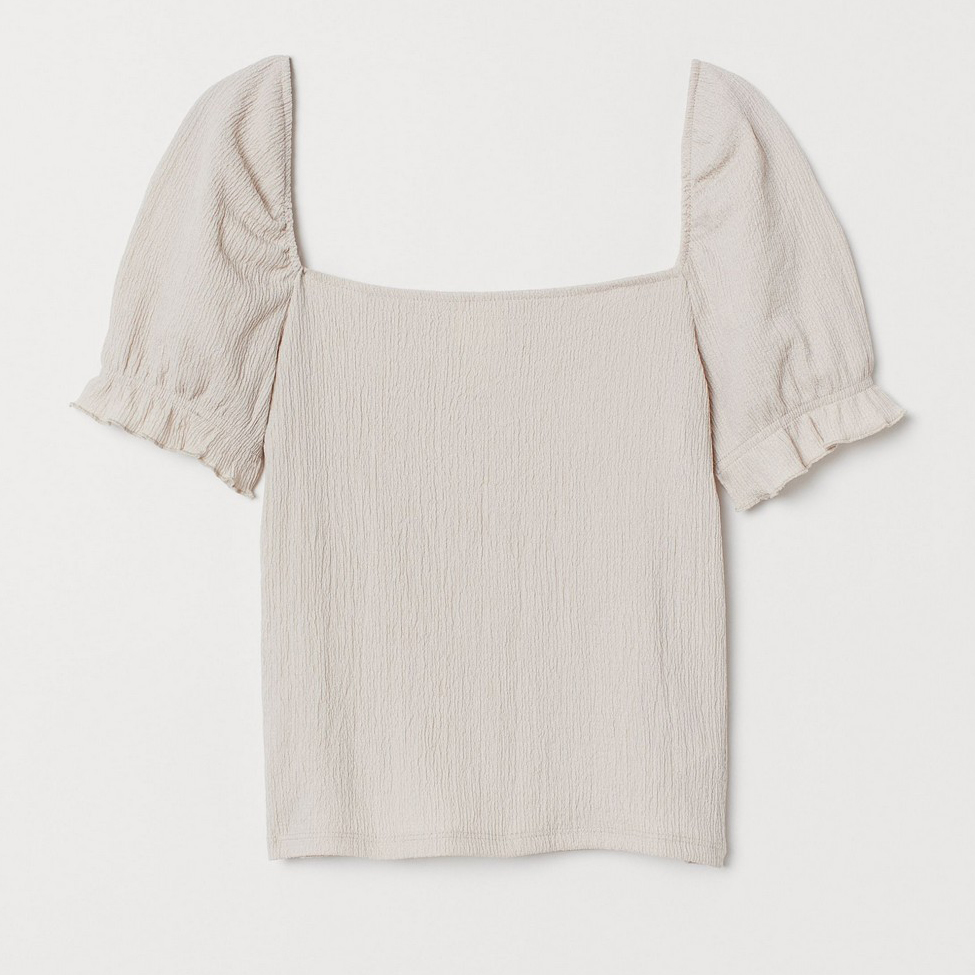 

Топ H&M 0708456_беж XL Бежевый