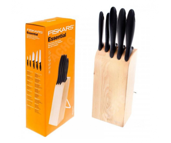

Набор ножей 5 шт. + блок Fiskars (1023782)