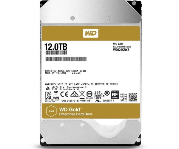 

Жесткий диск WD Gold (WD121KRYZ)