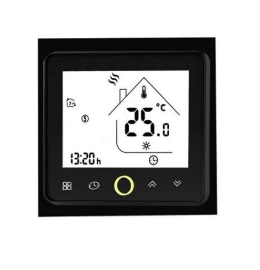 

Терморегулятор Vitez PWT-002 Wi-Fi Black сенсорный программируемый для теплого пола