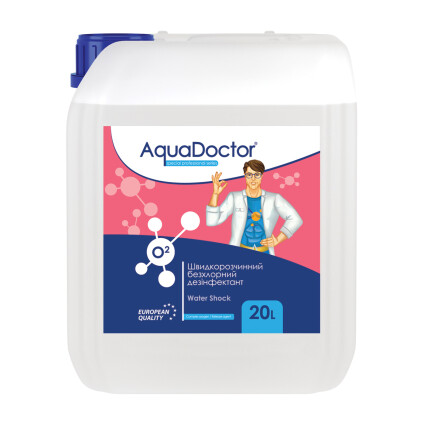 

Жидкий дезинфектант на основе активного кислорода AquaDoctor Water Shock О2 20л