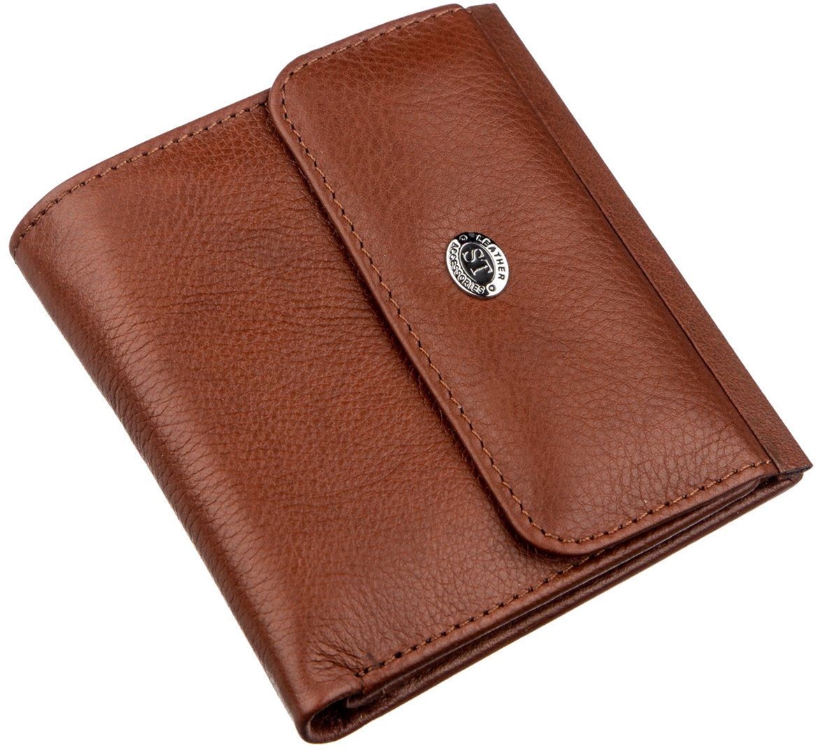 

Женский кошелек кожаный ST Leather Accessories 18917 Коричневый