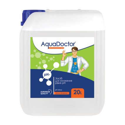 

Жидкое средство для снижения pH AquaDoctor pH Minus (Серная 35%) 20л
