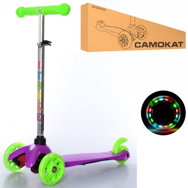 

Самокат iTrike BB 3-013-4-C-V Фиолетовый (BAM003638)
