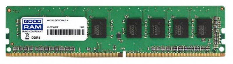 

Модуль памяти GOODRAM DDR4 16GB 2666MHz (GR2666D464L19S/16G) (F00246766)