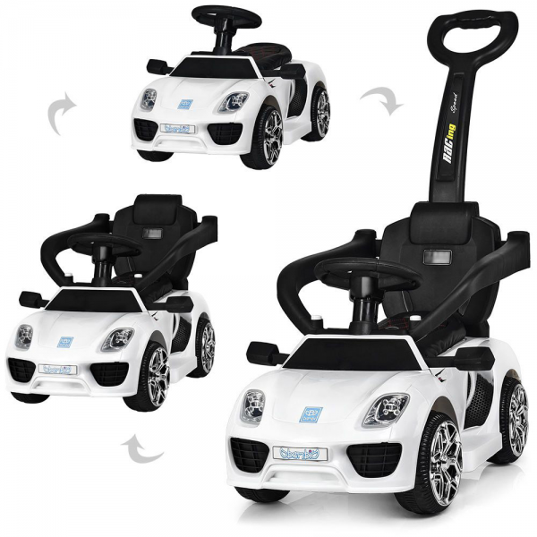 

Электро-/Веломобиль Машина Bambi M 3592L-1 Белый (SL00600)