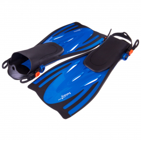 

Ласты с открытой пяткой MadWave M064802 р-р 42-45 Синий (SKL02793)